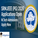 SRMJEEE (PG) 2026 Schedule Announced for M.Tech Admissions; Exams from March to July